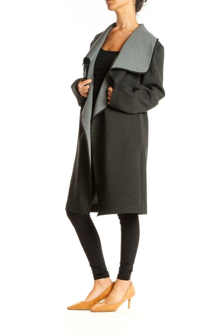 Black Gray Coat