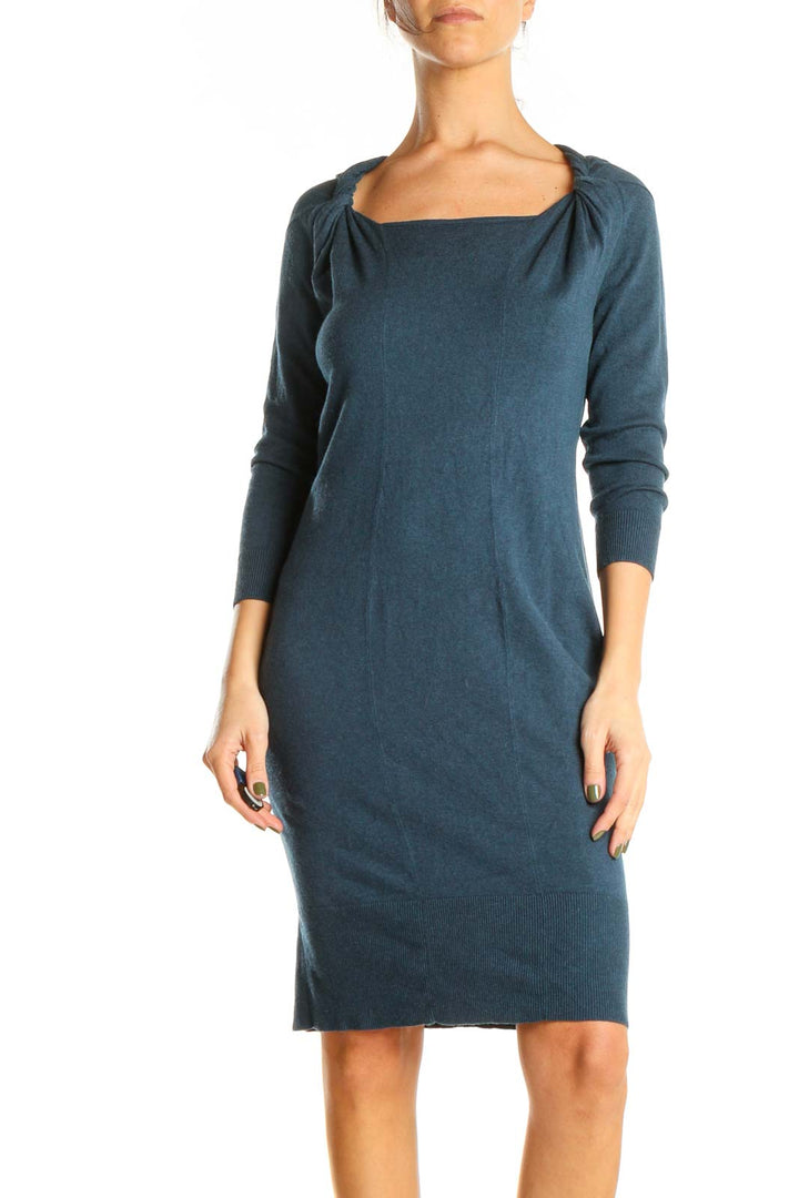 Blue Day Sheath Dress