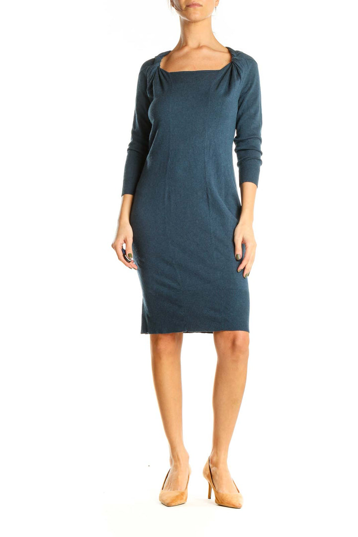 Blue Day Sheath Dress