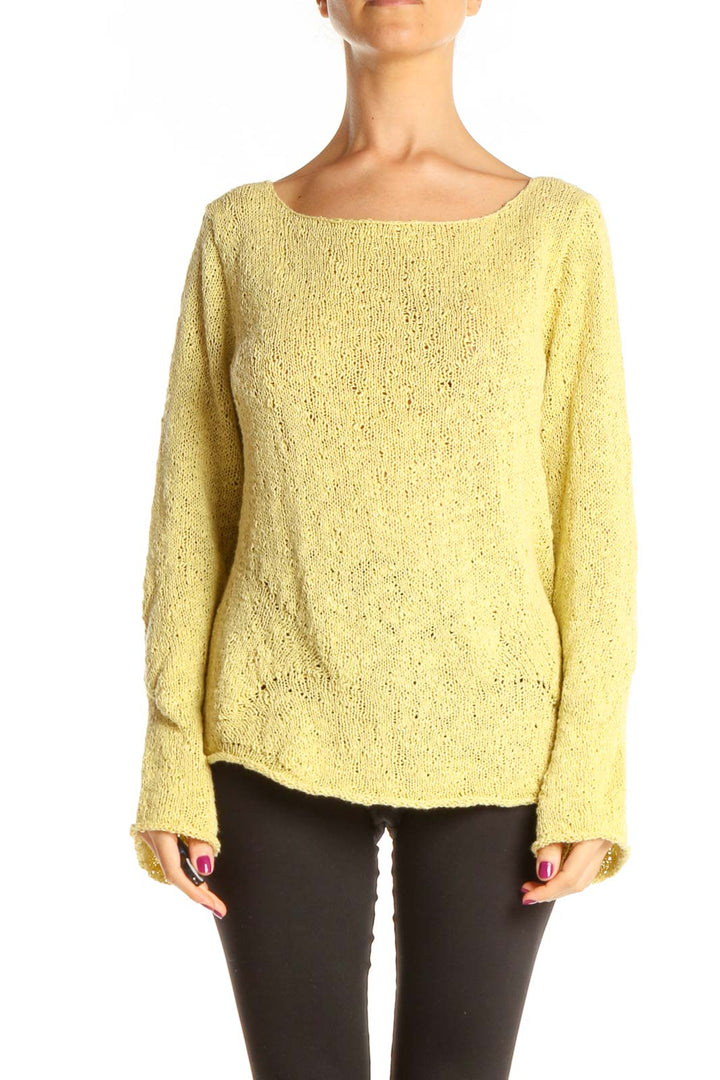 Yellow All Day Wear Top