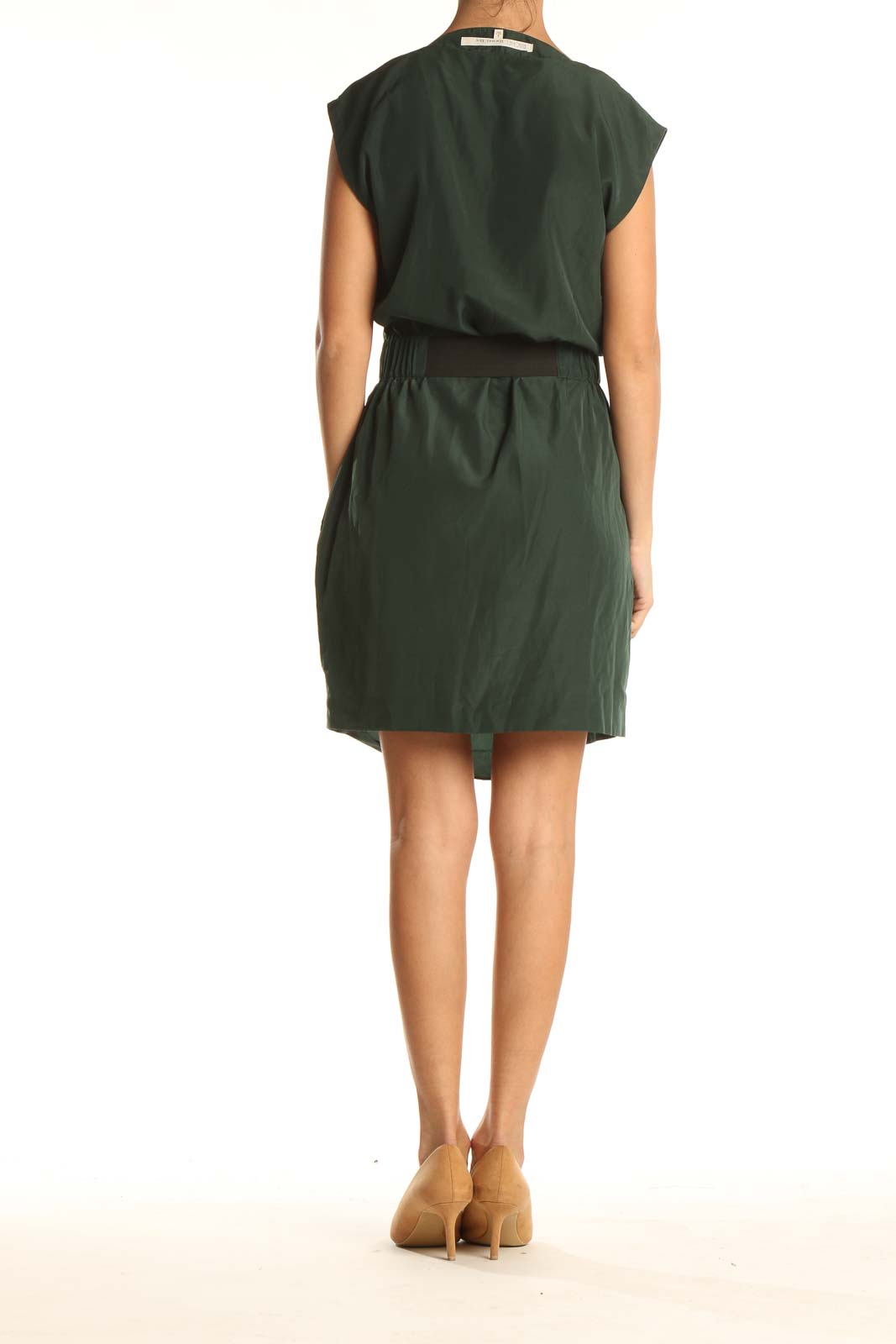 Green Day Fit & Flare Dress