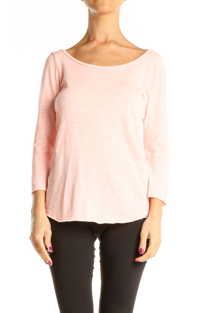 Pink Casual Top