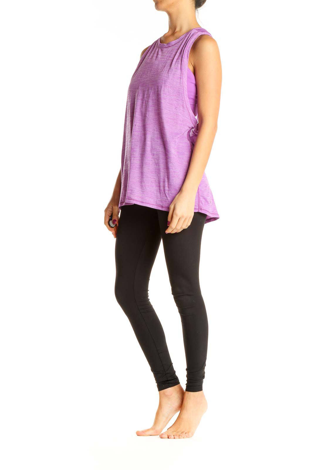 Purple Activewear Tank Top