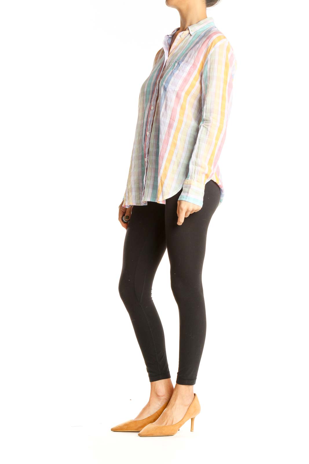 Multicolor Checkered All Day Wear Top