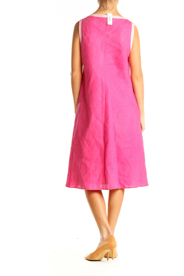 Pink Classic A-Line Dress