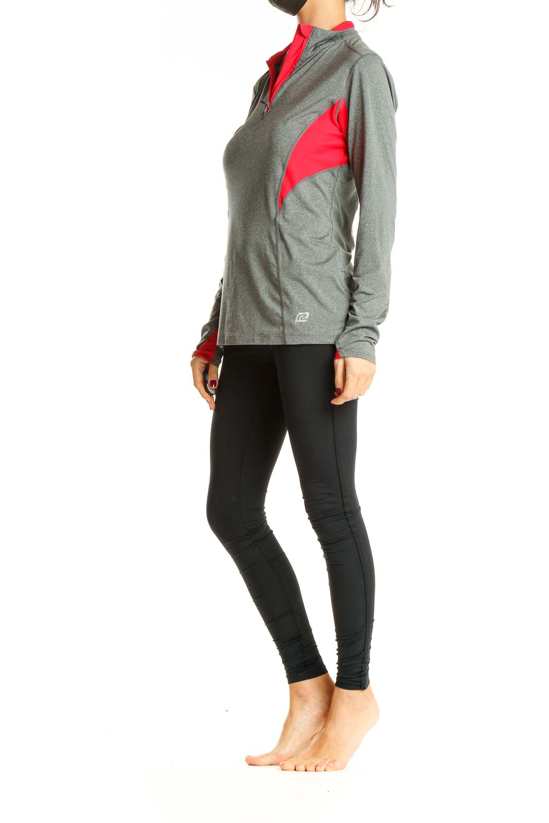 Gray Activewear Jacket