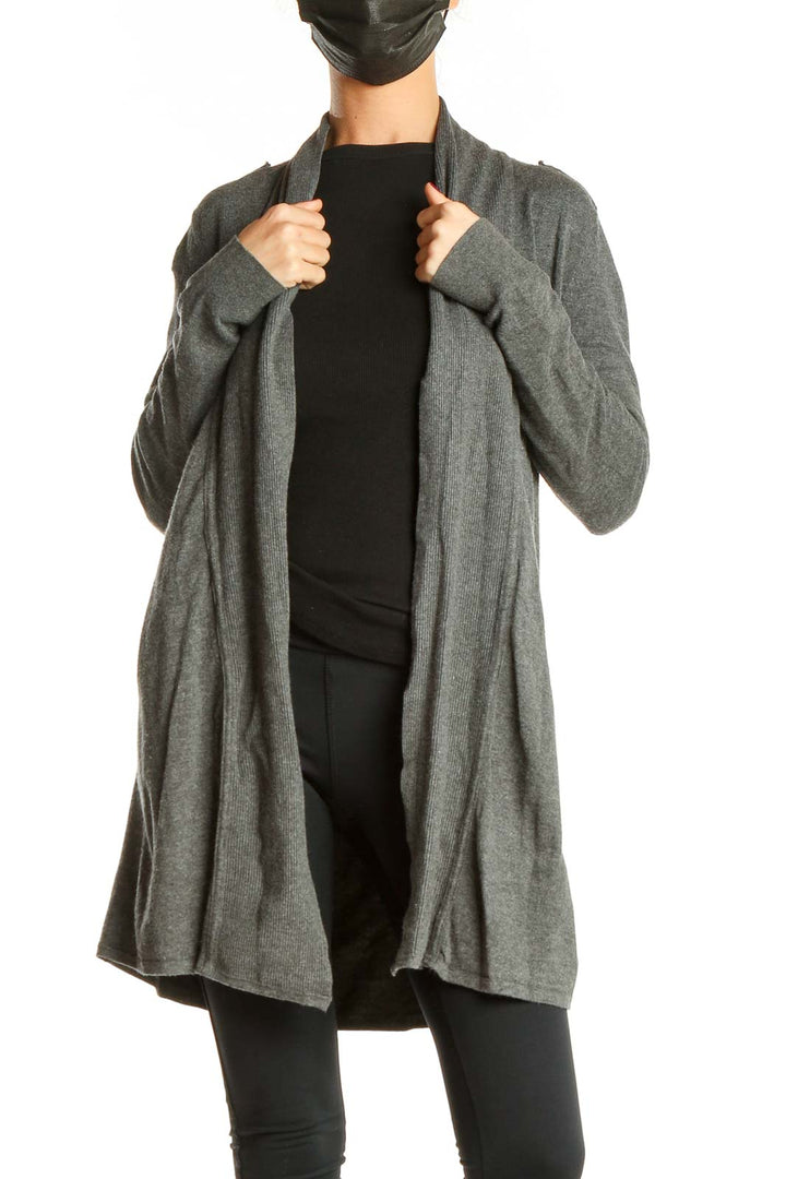 Gray Cardigan