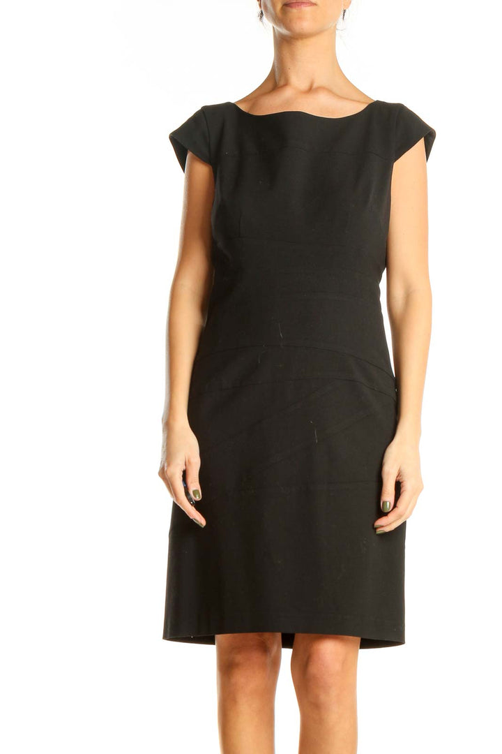 Black Work Shift Dress