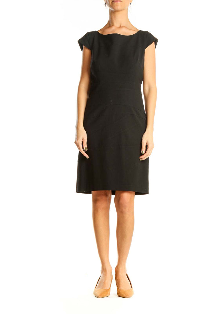 Black Work Shift Dress