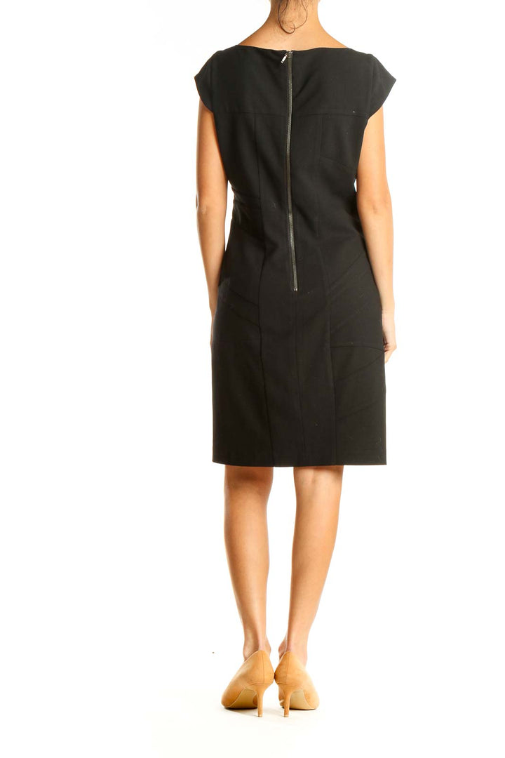 Black Work Shift Dress