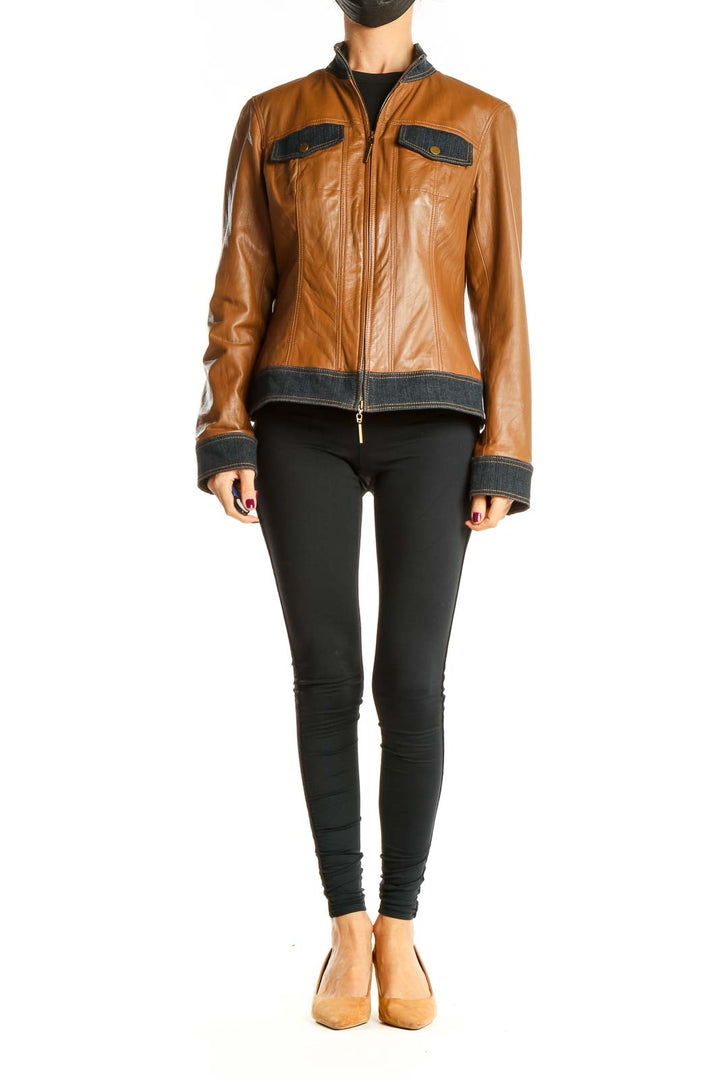 Brown Leather Jacket