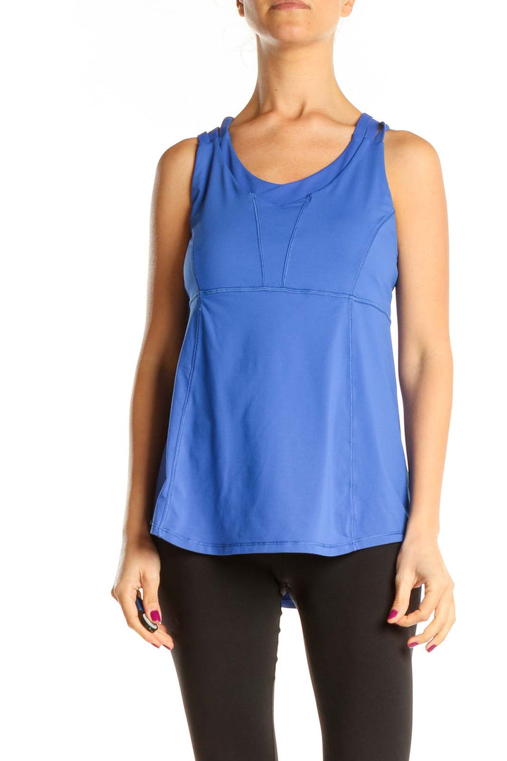 Blue Activewear Top