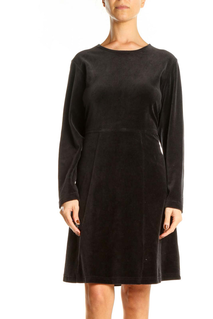 Black Day Velour Dress