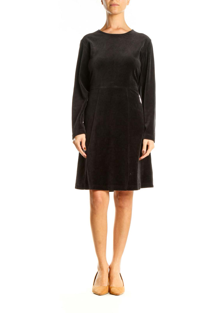 Black Day Velour Dress