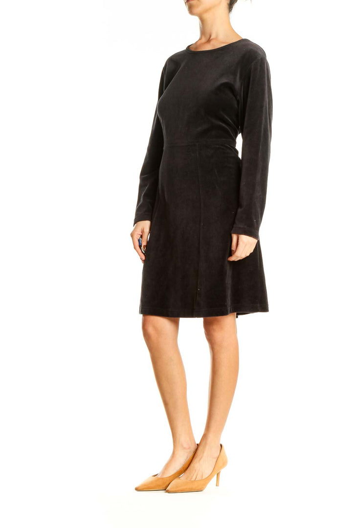 Black Day Velour Dress