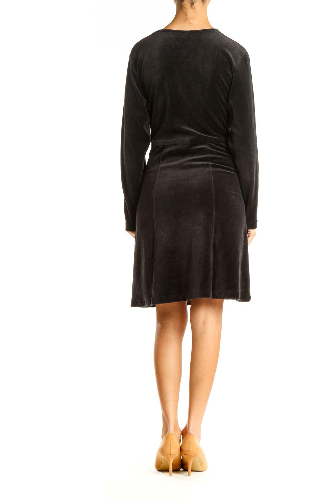 Black Day Velour Dress