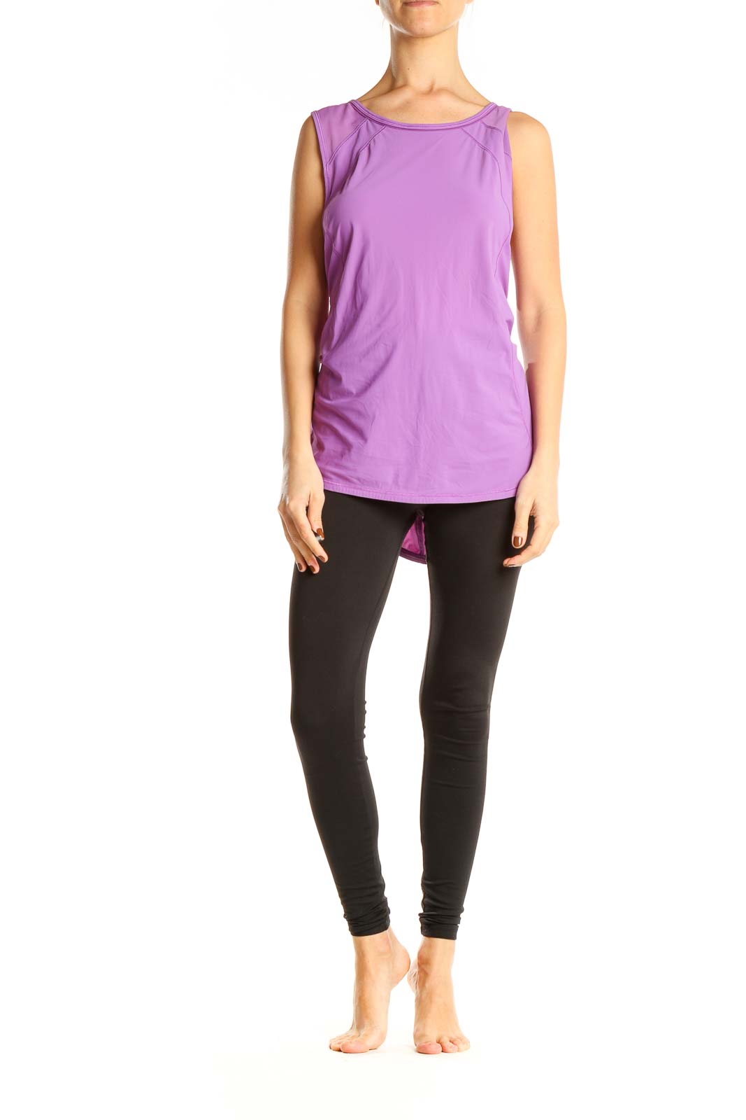 Purple Activewear Tank Top