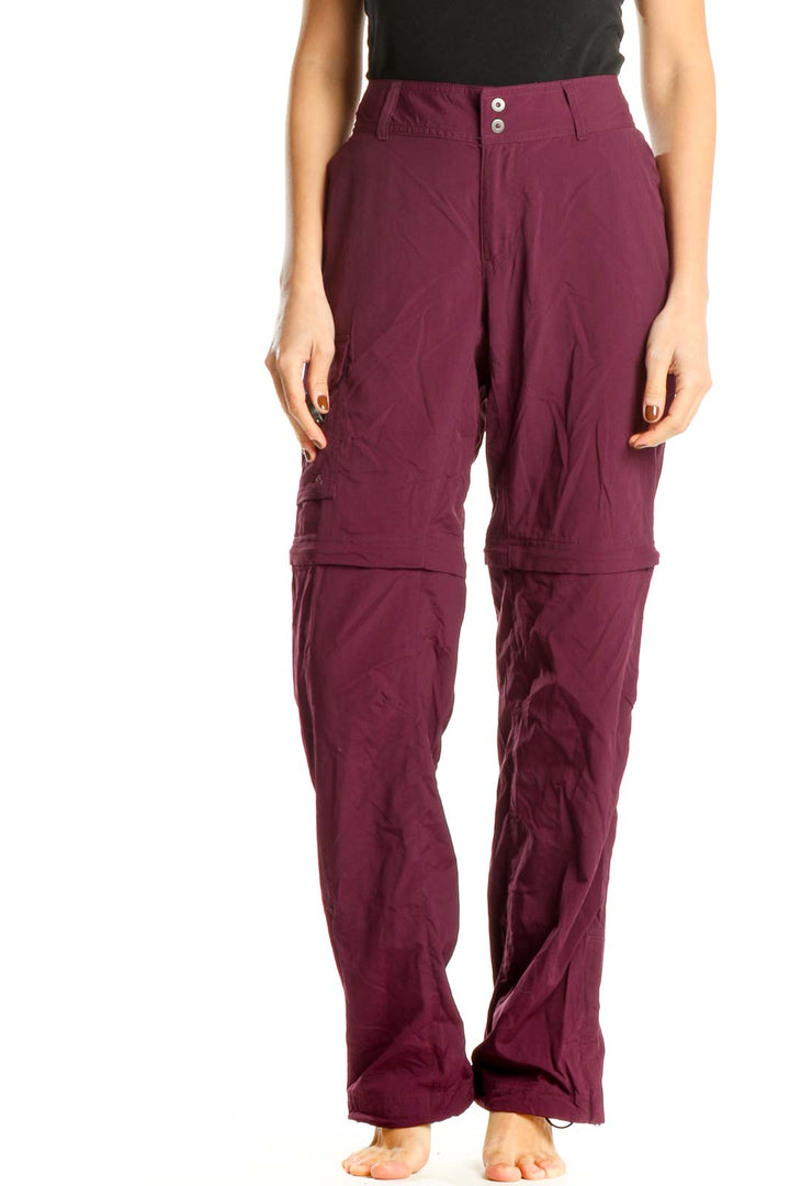 Purple Activewear Pants