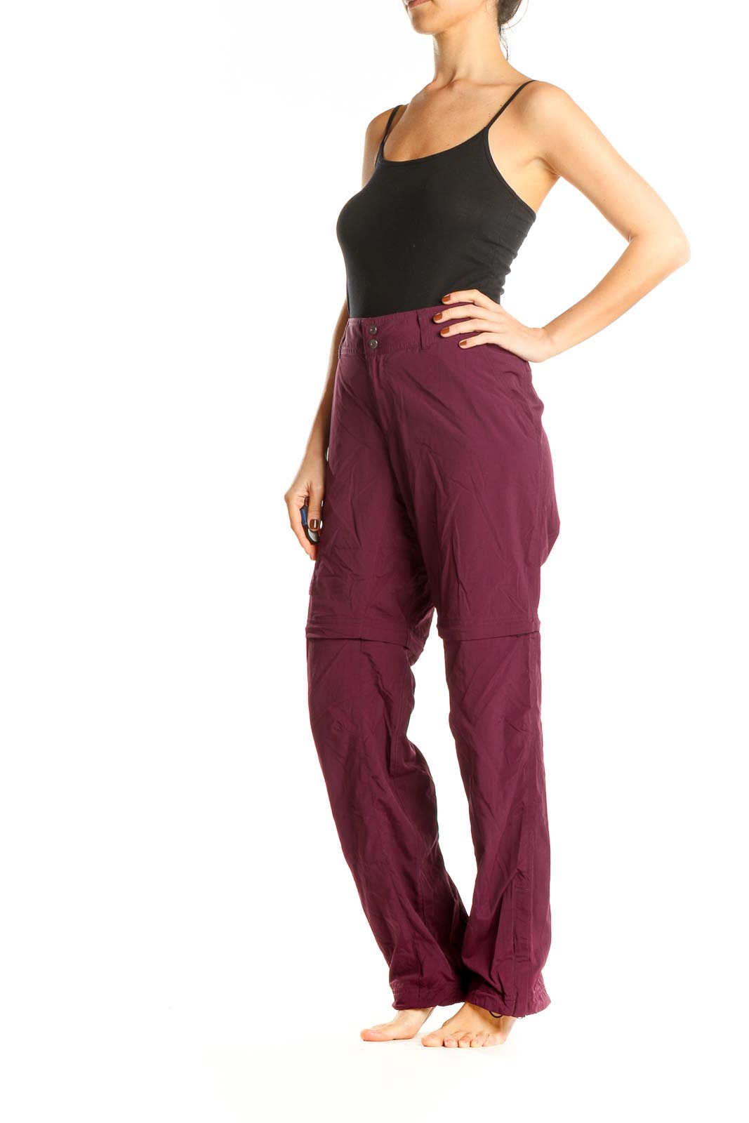 Purple Activewear Pants