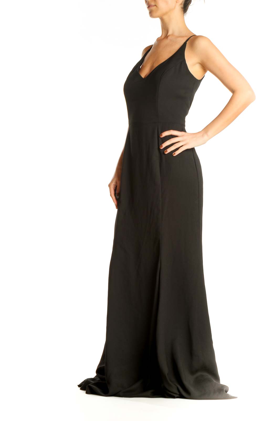 Black Formal Column Dress