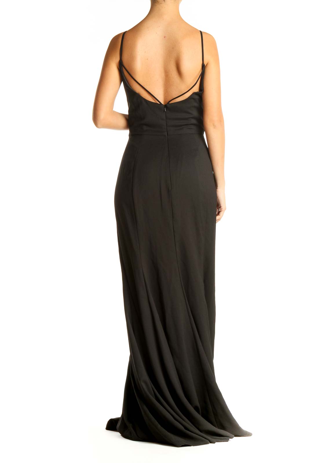 Black Formal Column Dress