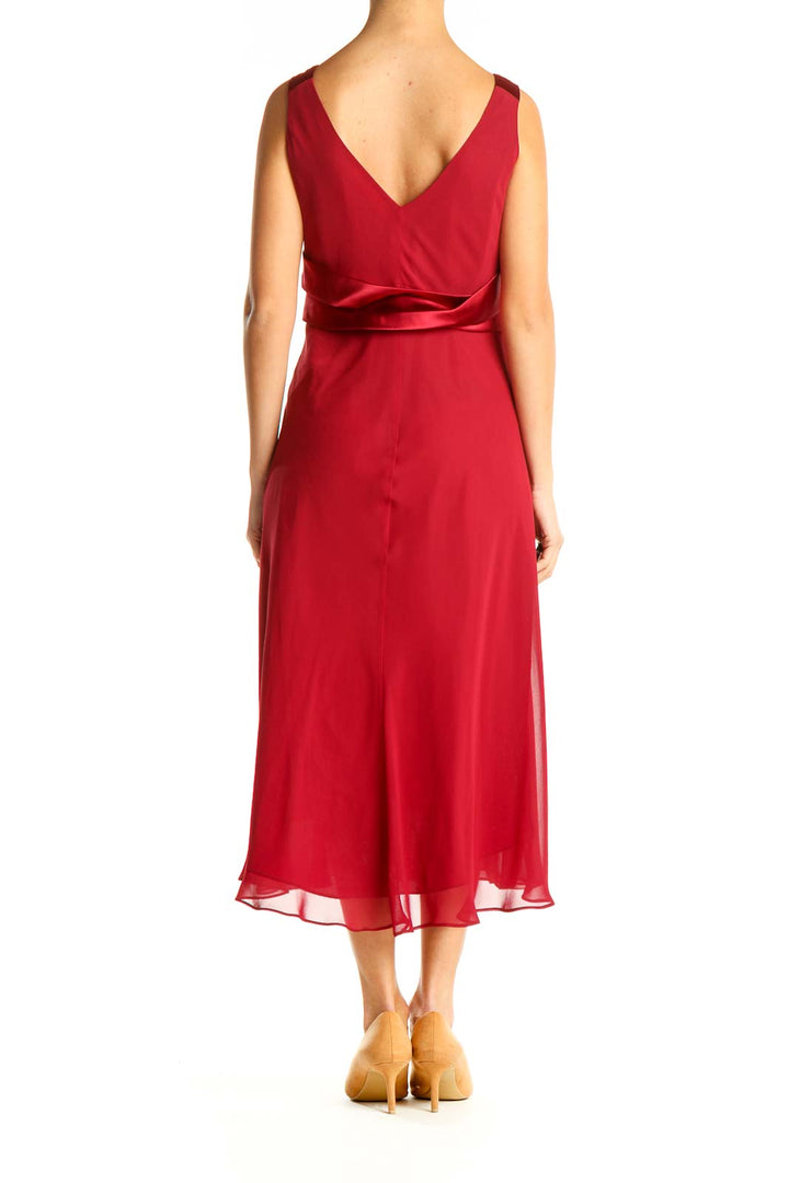 Red Retro Fit & Flare Dress