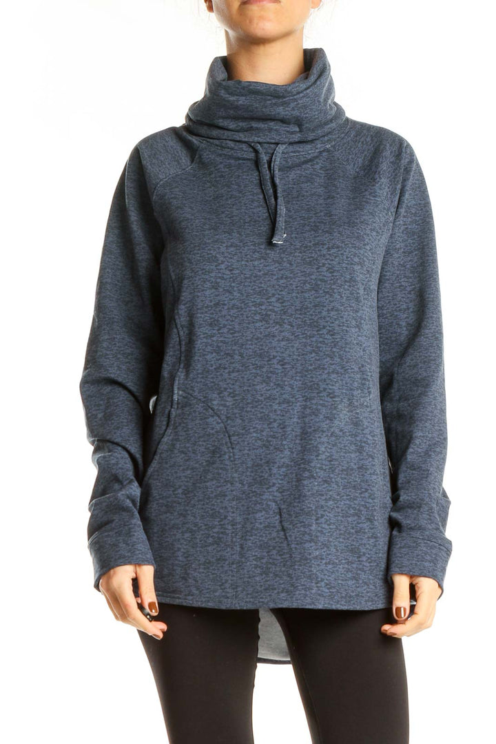 Blue Activewear Sweatshirt