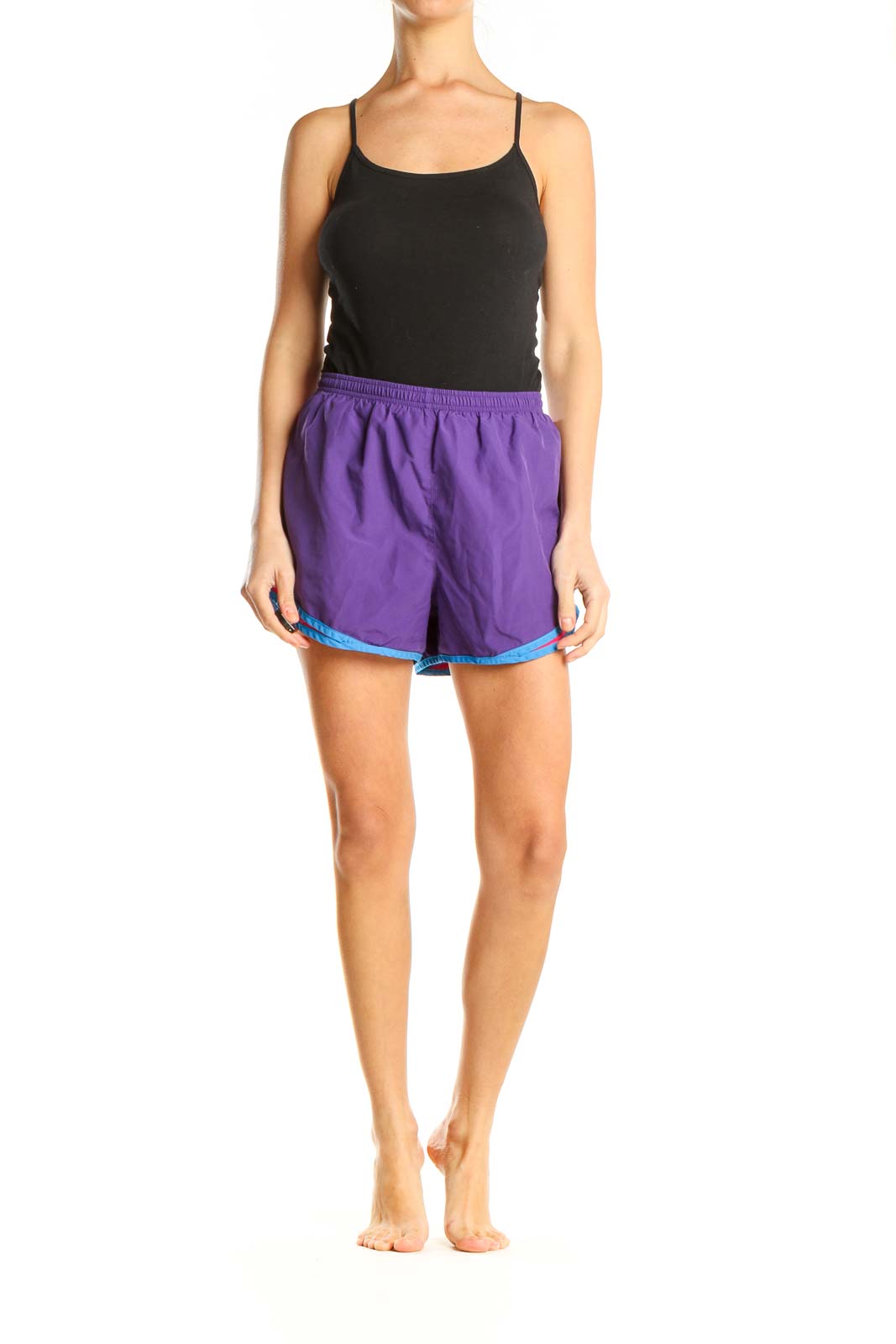 Purple Activewear Shorts