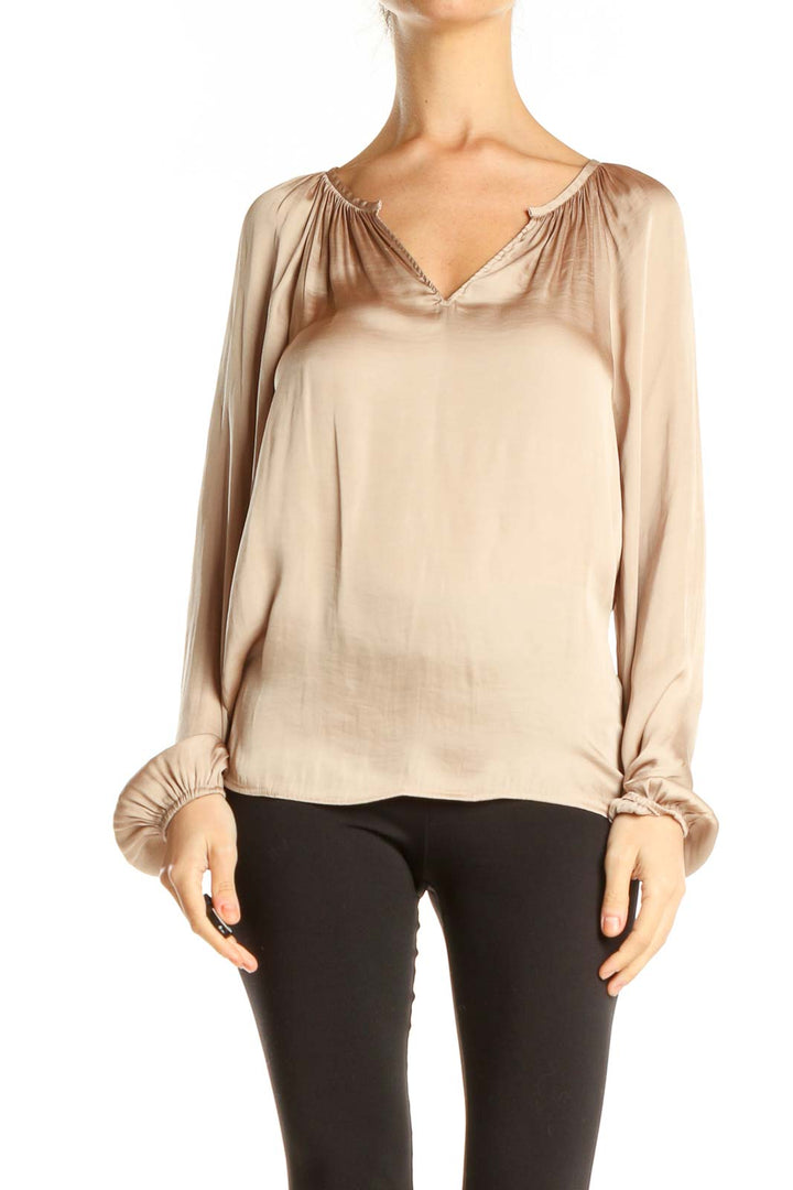 Beige Chic Blouse