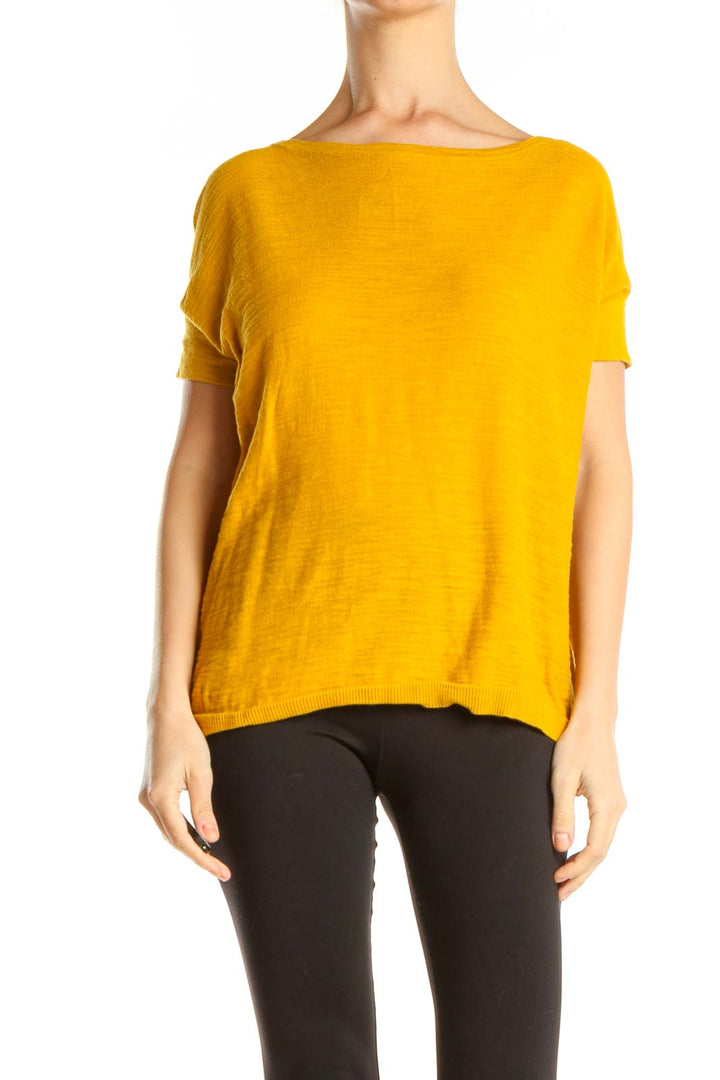 Yellow All Day Wear T-Shirt