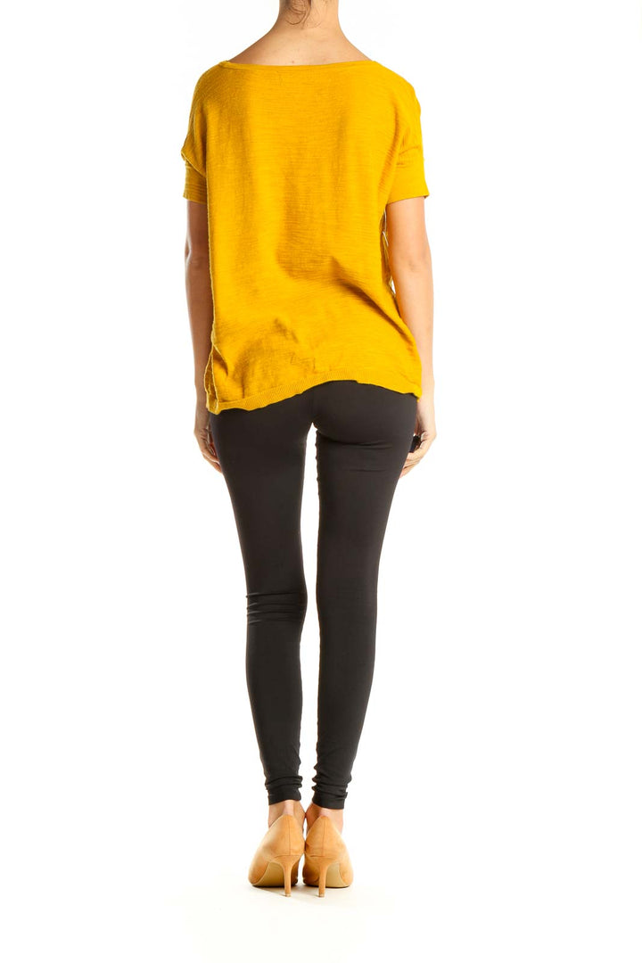 Yellow All Day Wear T-Shirt