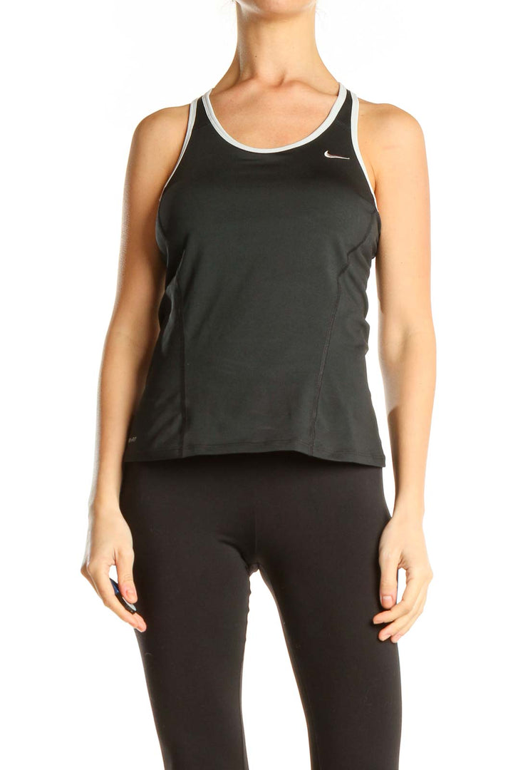 Black Activewear Tank Top