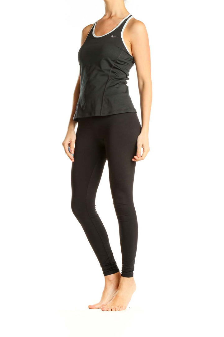 Black Activewear Tank Top