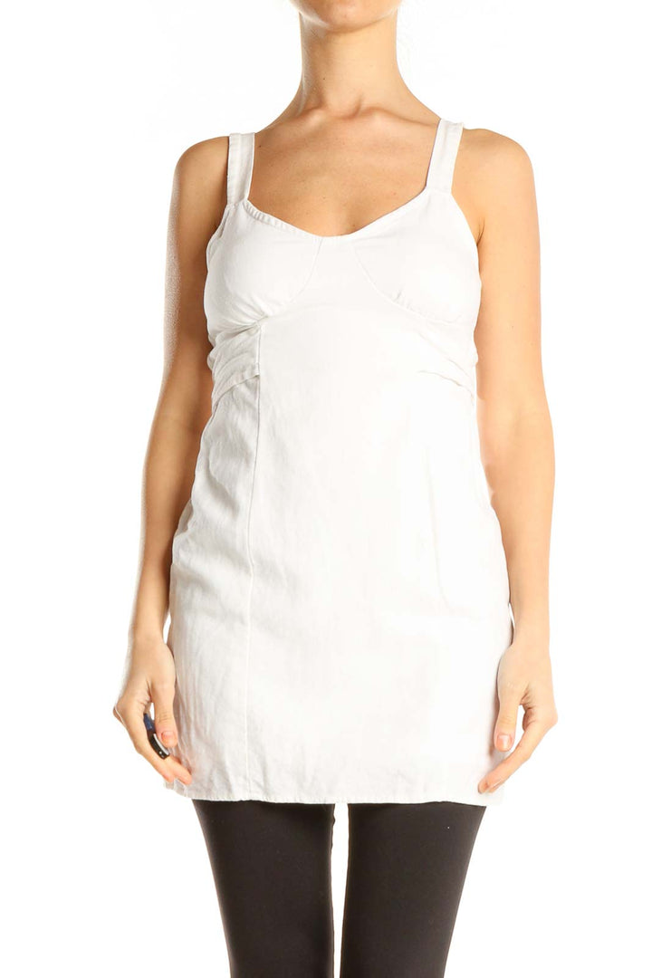 White Day Sheath Dress