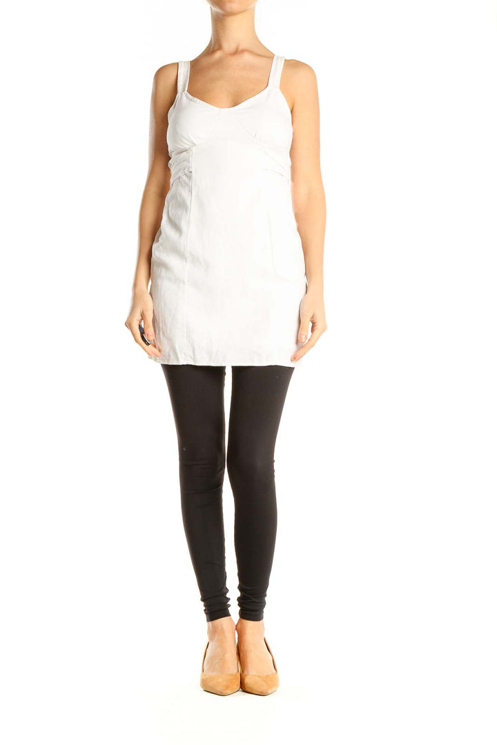 White Day Sheath Dress