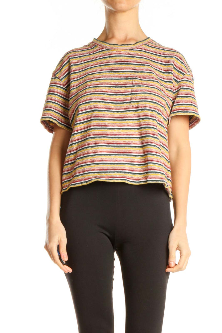 Multicolor Striped Brunch T-Shirt