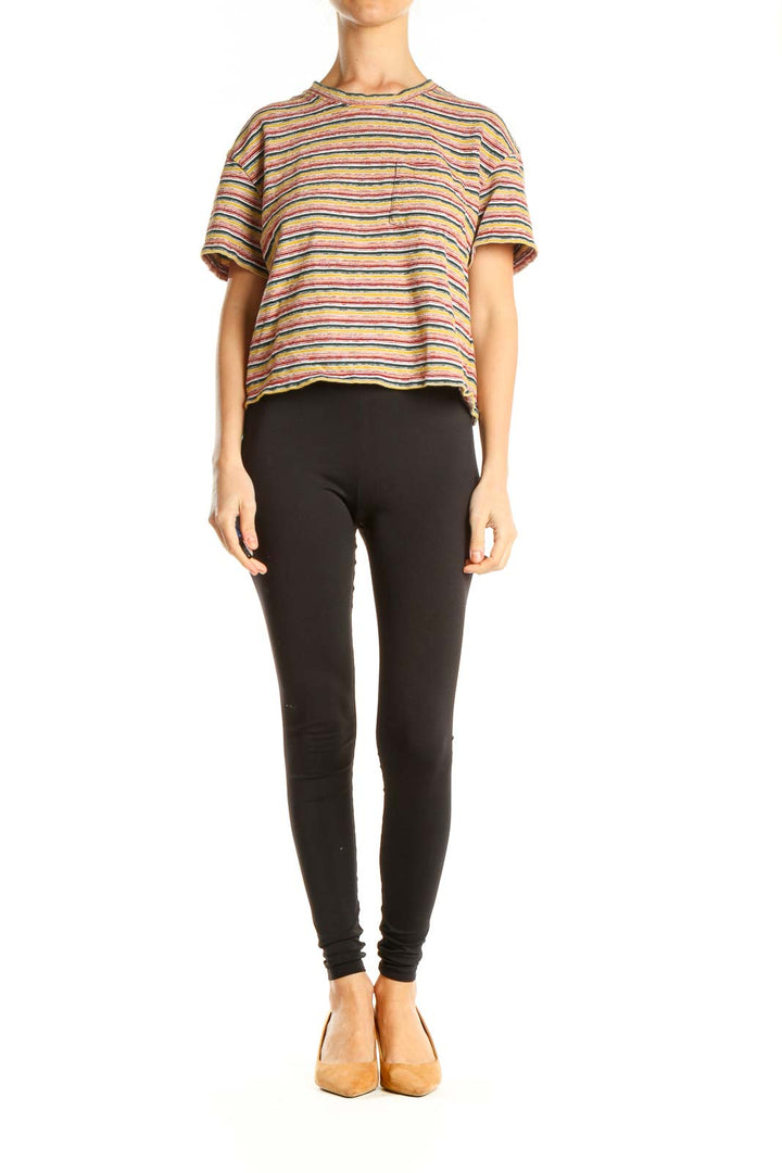 Multicolor Striped Brunch T-Shirt