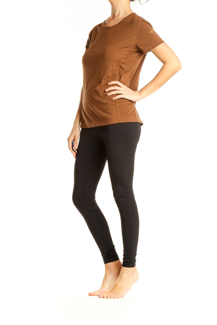 Brown All Day Wear T-Shirt