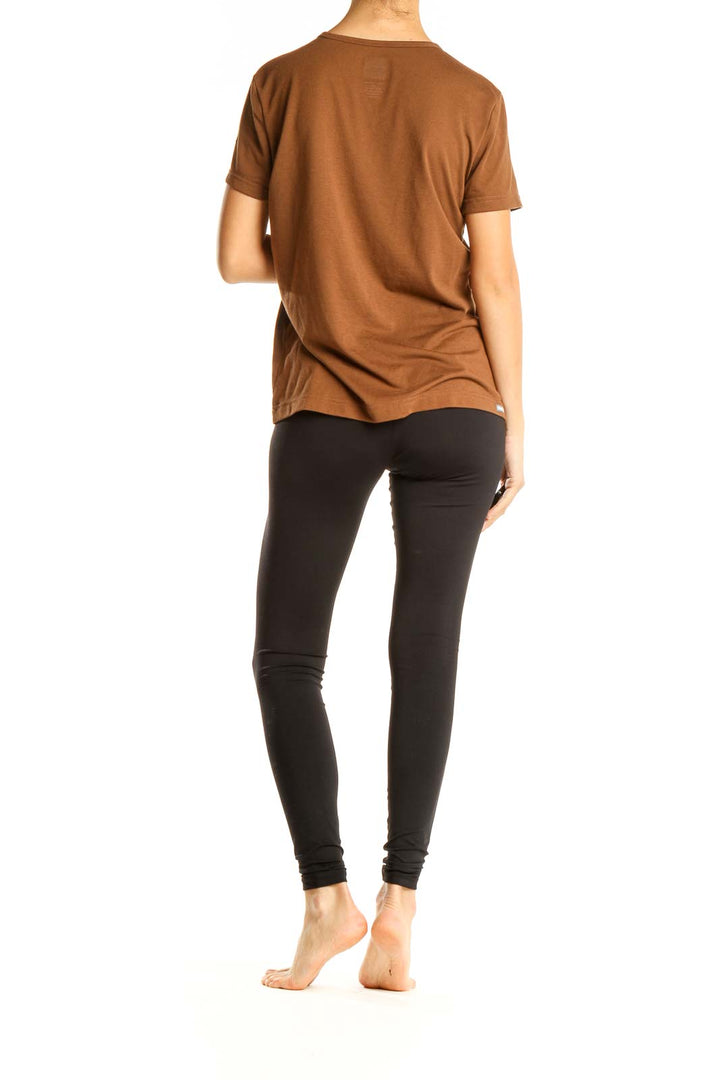 Brown All Day Wear T-Shirt