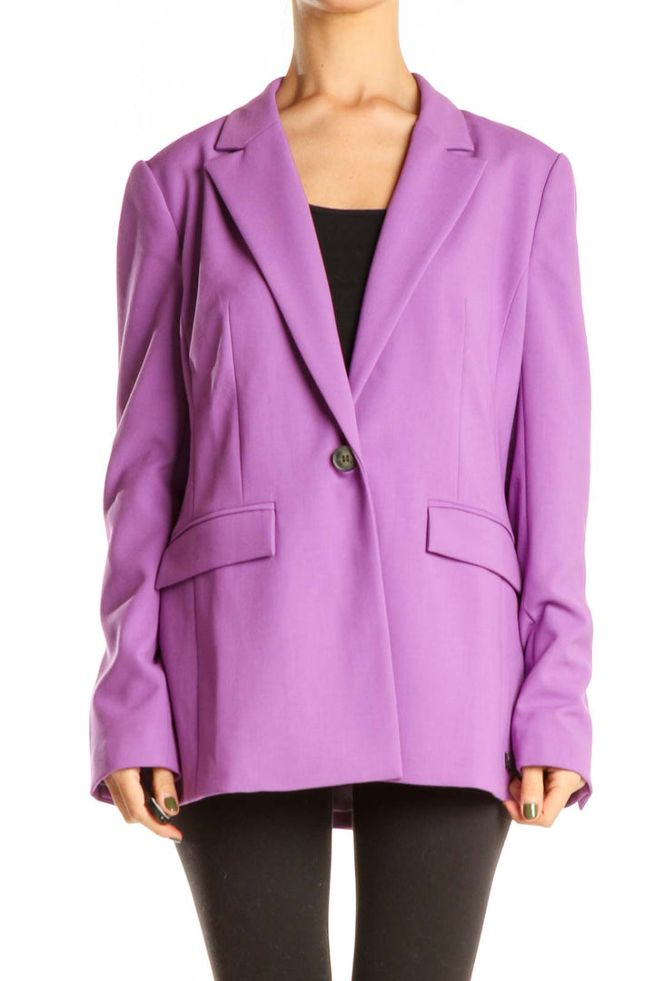 Purple Blazer