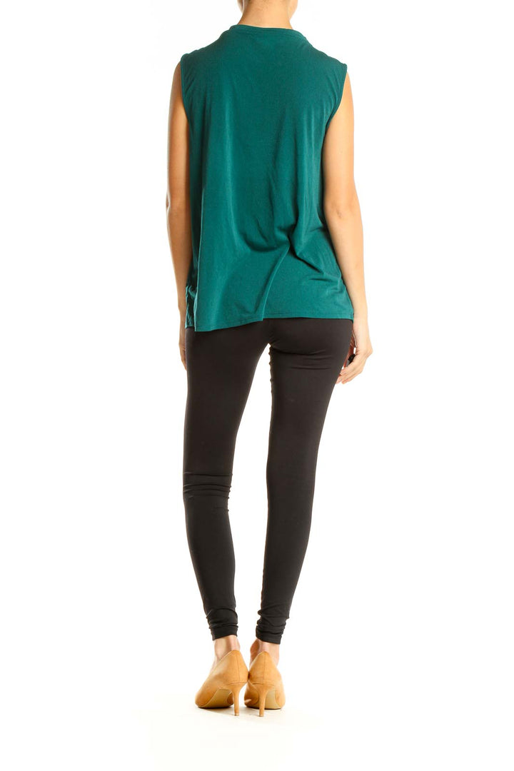 Green Casual Top