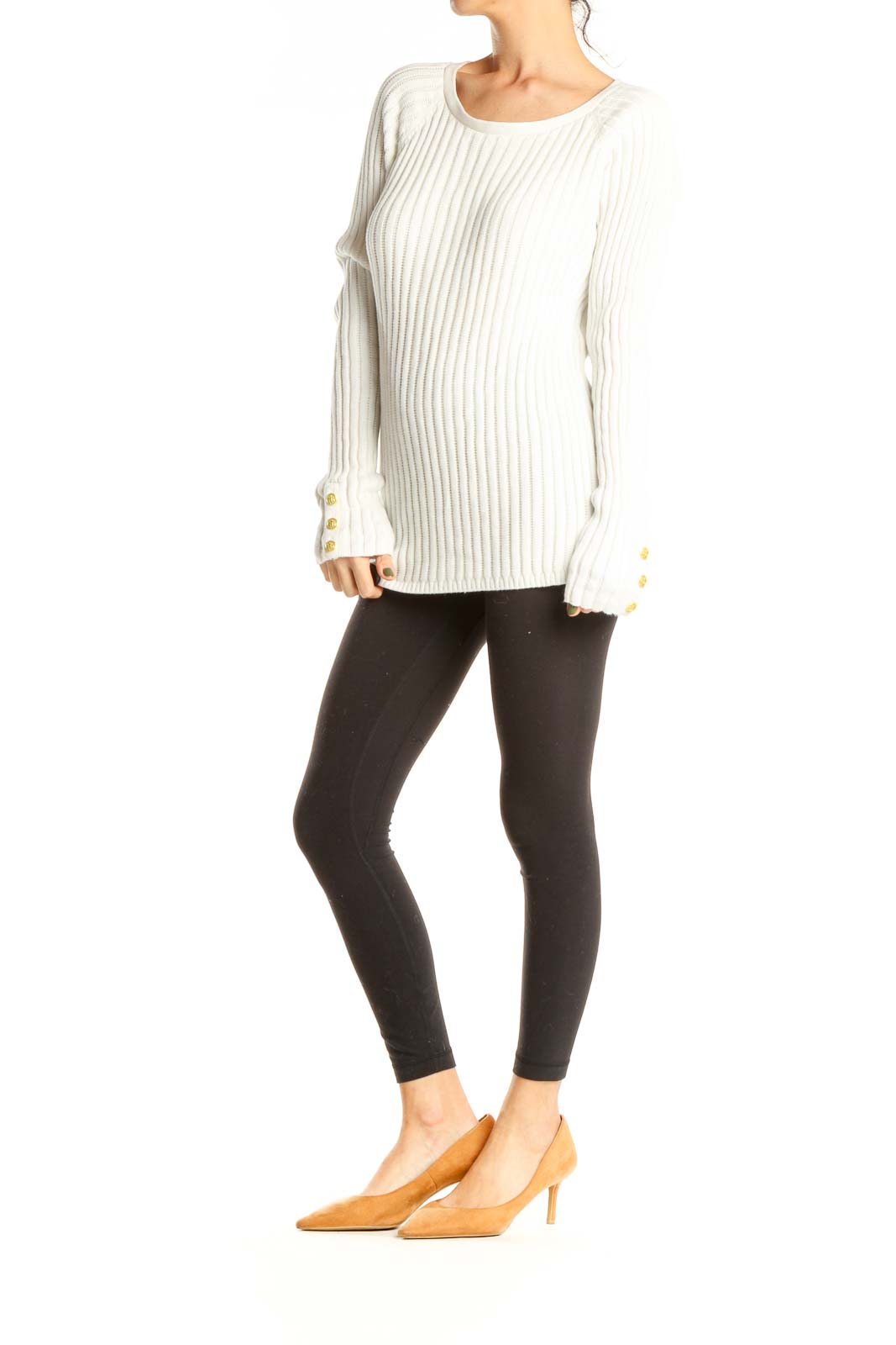 Ivory All Day Wear Sweater