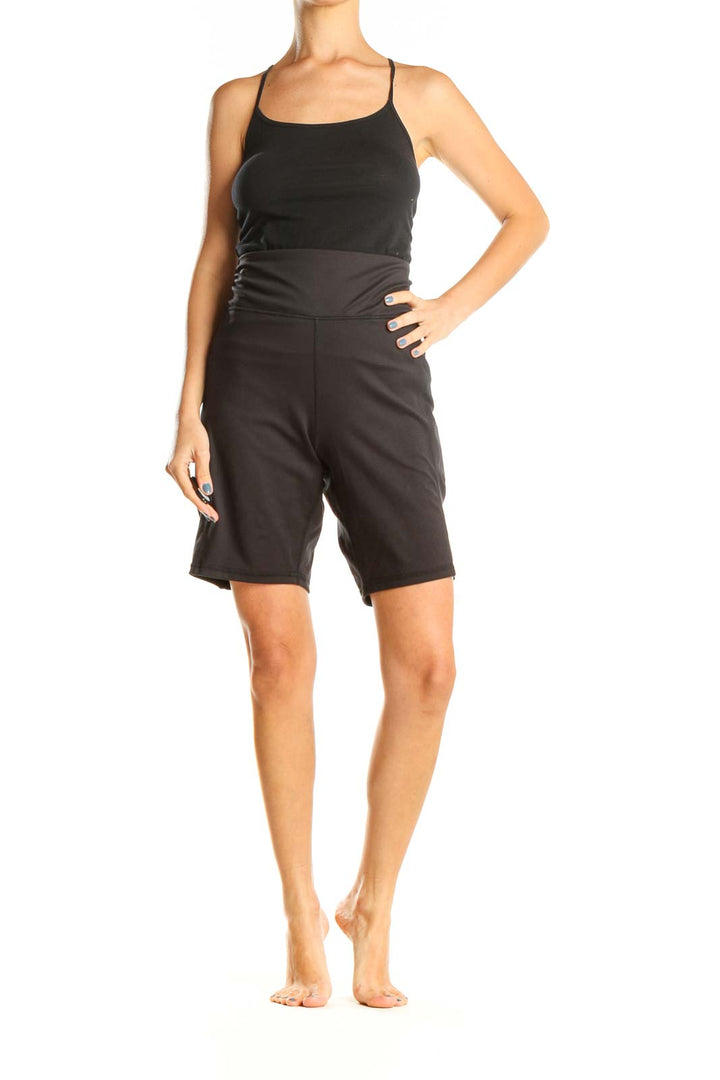 Black Activewear Shorts