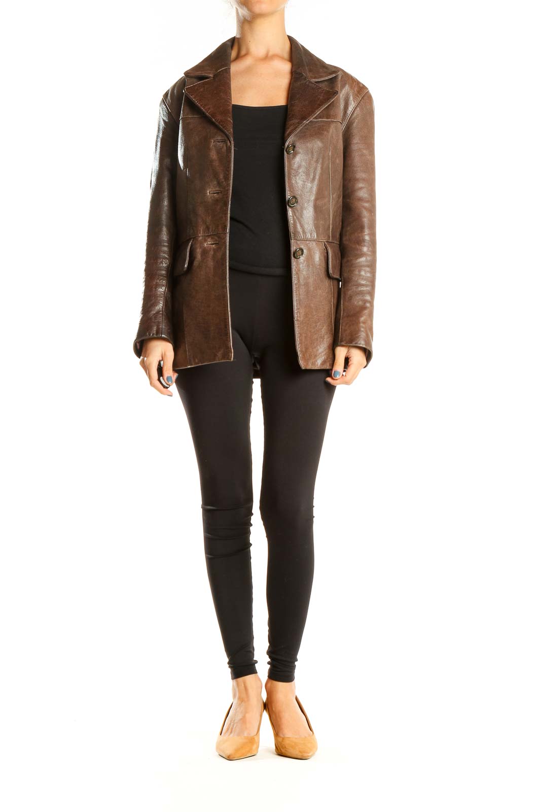 Brown Leather Jacket