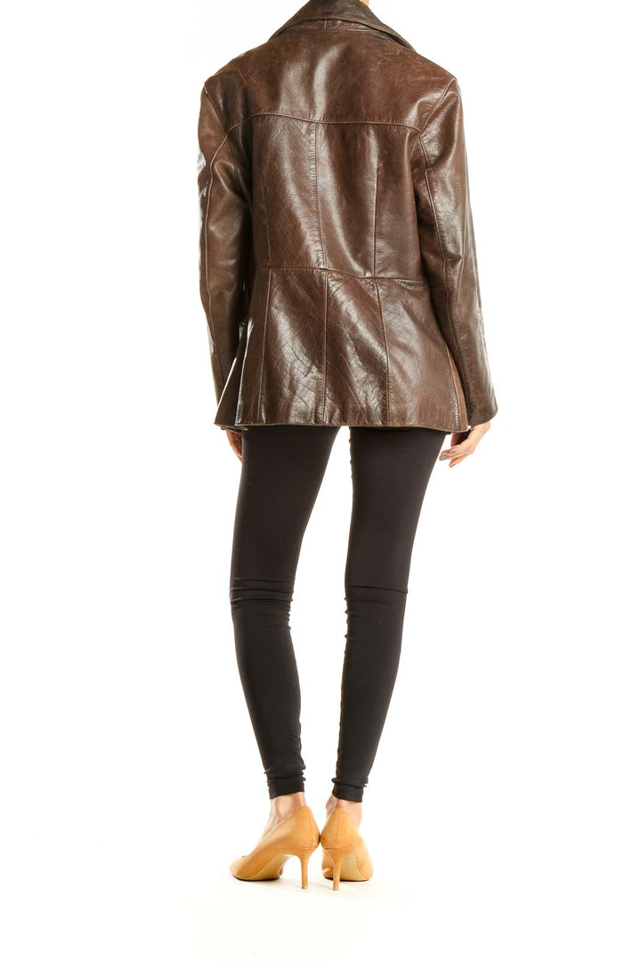 Brown Leather Jacket