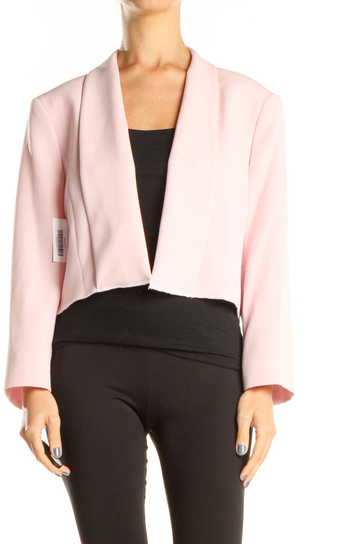 Reworked: Back to work cropped jacket