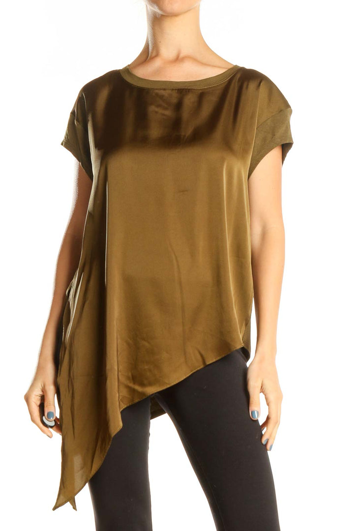 Brown A-line Top