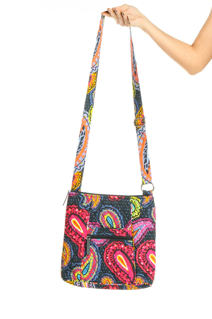 Multicolor Paisley Crossbody Bag