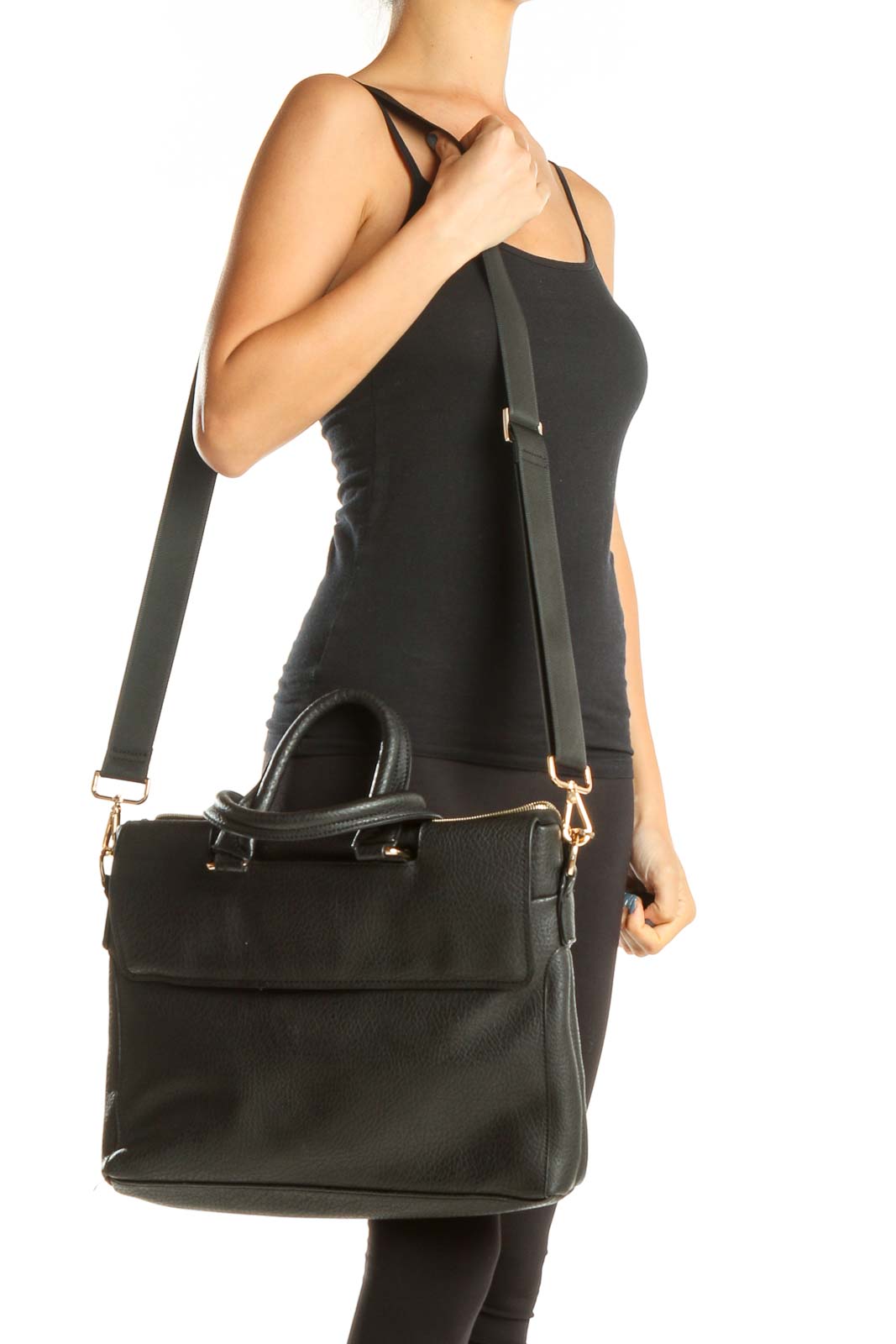 Black Satchel Bag