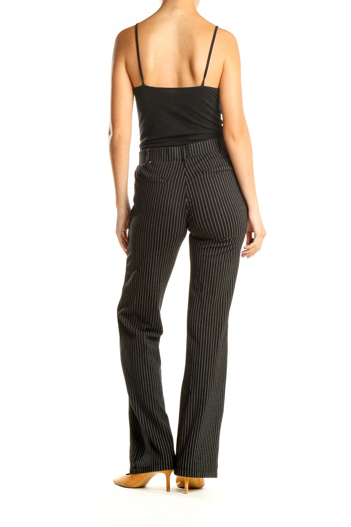 Black Pinstripe Trouser